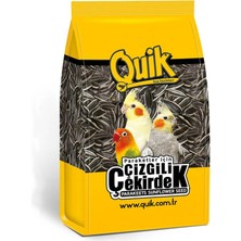 Quik Çizgili Paraket Çekirdeği 500GR