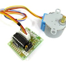 CCH Teknoloji Arduino 28 Byj-48 Redüktörlü Step Motor ve ULN2003A Sürücü Kartı