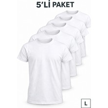 Sanal Bayim Sublimasyon Polyester Tişört L 5li Paket