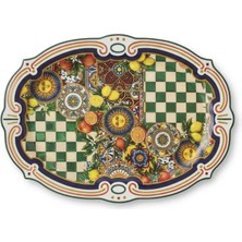 LuckyArt Sanora Melamin Oval Sunum Tabağı 50 cm