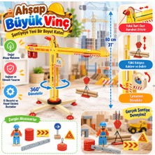 NW NessiWorld Ahşap Büyük Vinç