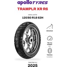 Apollo Tramplr Xr R6 120/80 R18 62H Radial Arka Motosiklet Lastiği (2025)