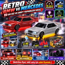 NW NessiWorld 8503 Retro Bmw ve Mercedes 15 Km Hız ve Drift Yapabilen Araç