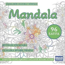 Maxi Yayıncılık Çiçeklerin Huzurlu Dünyası Mandala