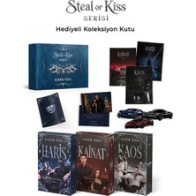 Onyx Yayınları Steal Or Kiss Serisi Kenar Boyamalı Seti   3 Kitap Takım   Kutulu (Ciltli)