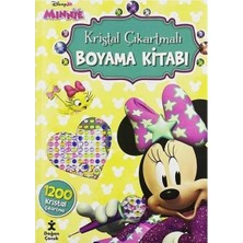 Doğan Çocuk Disney Minnie   Kristal Çıkartmalı Boyama Kitabı