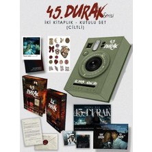 İndigo Kitap 45.durak Serisi Seti   2 Kitap Takım   Kutulu (Ciltli)