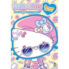 Doğan Çocuk Hello Kitty   Maskeli Boyama ve Etkinlik Kitabı
