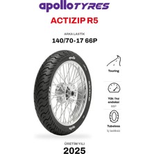 Apollo Actizip R5 140/70-17 Tubeless Arka Motosiklet Lastiği (2025)