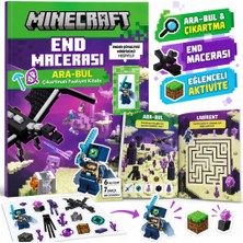 NW NessiWorld Minecraft End Macerası Ara-Bul Çıkartmalı Faaliyet Kitabı