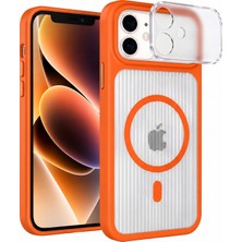 Acex iPhone Uyumlu Magsafe Manyetik Kılıf – Kamera Korumalı, Çizgili Dokulu, Darbelere ve Çizilmelere Karşı Dayanıklı, Şık Tasarım Telefon Kılıfı