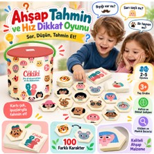 NW NessiWorld Ahşap Tahmin ve Hız Dikkat Oyunu