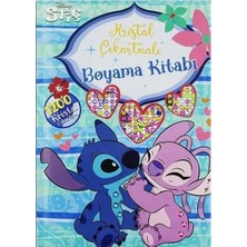 Doğan Çocuk Disney Stiç   Kristal Çıkartmalı Boyama Kitabı
