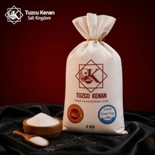 Tuzcu Kenan Doğal Çankırı Kristal Kaya Tuzu Sofralık Yemeklik 3 kg