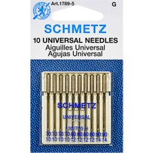 Schmetz Ev Tipi Aile Dikiş Makine Iğnesi 10-12-14 Numara Universal