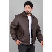 Stil Kombin Cep Detay Dolumlu Içi Kürklü Suni Deri Mont Kmd 897_50533