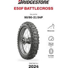 Bridgestone E50F Battlecross 90/90-21 54P Ön Motosiklet Lastiği (2024)