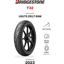 Bridgestone T32 150/70 ZR17 69W Arka Motosiklet Lastiği (2023)