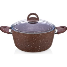 Saflon SF3632GR Granit Line 32 cm Derin Tencere 11,25 Litre