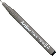 Artline Drawing System 0.4 mm Siyah Teknik Çizim Kalemi İnce Yazım ve Grafik Tasarım için İdeal