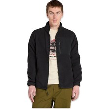 Timberland TB0A6HKF High Pile Fleece Jacket Siyah Erkek Mont