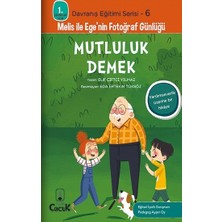 Floki Çocuk Mutluluk Demek - 1. Sınıflar İçin Davranış Eğitimi Serisi 6 - Elif Çiftçi Yılmaz 6 - 8 Yaş Eğitici Kitap