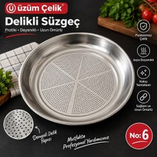 Üzüm Çelik Süzek No 6