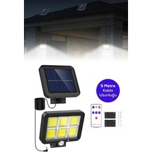 Chermik Solar Enerjili Hareket Sensörlü LED Lamba  Kablolu ve Güneş Panelli Otomatik Dış Mekan Aydınlatma WB-3023
