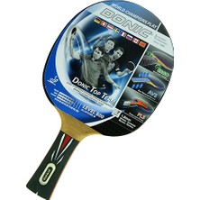 Donic Top Team 800 ITTF Onaylı Masa Tenisi Raketi Orta Seviye Oyuncular için 1,8 mm Sünger ile Yüksek Kontrol