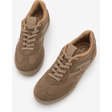 Marjin Kadın Sneaker Bağcıklı Spor Ayakkabı Starse Taba
