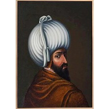 Simurg Sanatevi Yıldırım Beyazıt Yağlı Boya Tablosu - Tuval Üzerine El Yapımı - 50 x 70 cm