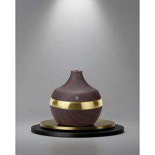 Nemere 300 ml LED Işıklı Oda Kokusu Difüzörü UCZZZ4562AHŞAP-2