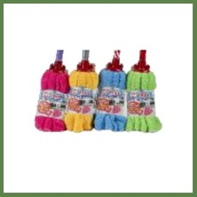 Bezos Welsoft Renkli Kartelalı Mop HB006
