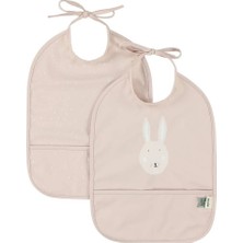 Trixie Mrs.rabbit Sıvı Geçirmez 2'li Kız Bebek Mama Önlüğü Seti 96-326