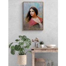 Simurg Sanatevi Esmer Yağlı Boya Tablosu - Tuval Üzerine El Yapımı - 50 x 70 cm