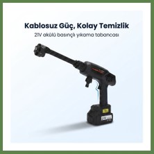 Bezos Kablosuz Basınçlı Yıkama Tabancası | Taşınabilir Oto Yıkama HB006