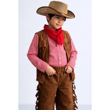 Nats Kids Unisex Kovboy Kostümü Parti Kıyafeti
