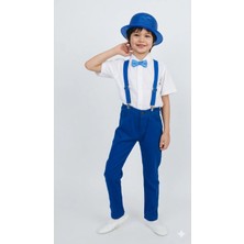 Nats Kids Erkek Çocuk Mavi Kostüm 23 Nisan 29 Ekim 10 Kasım 19 Mayıs Gösteri Kıyafetleri