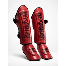 Hercules Aıgıs 1.2 Kırmızı Çiçek Desenli Kaval Koruyucu | Shin Guard