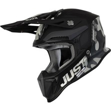 Just1 J18 Pulser Mat Siyah Gri Camo