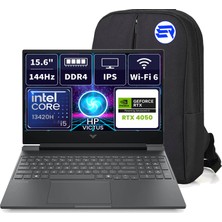 Hp Victus 15 B7TH0EAEP4 I5-13420H RTX4050 24GBRAM 512GBSSD 15.6 Fhd 144Hz Windows 11 Pro + Elektropasaj Çanta