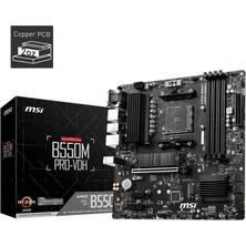 MSI Msı B550M Pro Vdh Am4 Ryzen Ddr4 VGA HDMI Dp