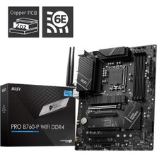 MSI Msı Pro B760-P Wifi D4 1700P HDMI Dp