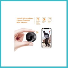 Defne Store Blue Inter Mini Kamera 1080P Hd Wifi (Gizli, Miknatisli) Dfnbez