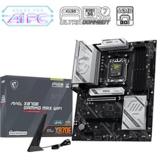 MSI Msı Mag X870E Gamıng Max Wıfı Am5 Ryzen D5 Type-C