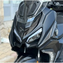 Qj Motor Rks Fort 250 Uyumlu Far Kaşı Pad 4 Parça