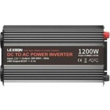 Lexron 12V 1200W Modifiye Sinüs Inverter