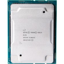 Intel Intel Xeon Gold 6134 3.20GHZ 8 Çekirdek LGA3647 Tray Sunucu Işlemcisi