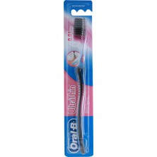 Oral-B UltraThin Diş Fırçası Ekstra Yumuşak Siyah Hassas Diş Eti Bakımı İçin Özel Tasarım