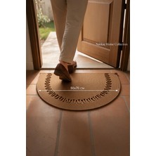 Nakkaş Home Sadem Kapı Yarım Ay Jüt Önü Paspası 50 x 70